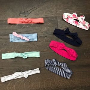 Set of 8 Baby Headbands